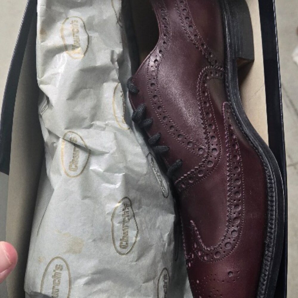 NIB Churches of London Laceups Size 11